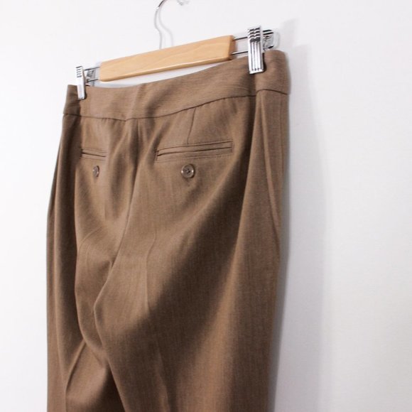 *Laundry  By Shelli Segal Wool Straight Leg Trouser - Picture 6 of 10